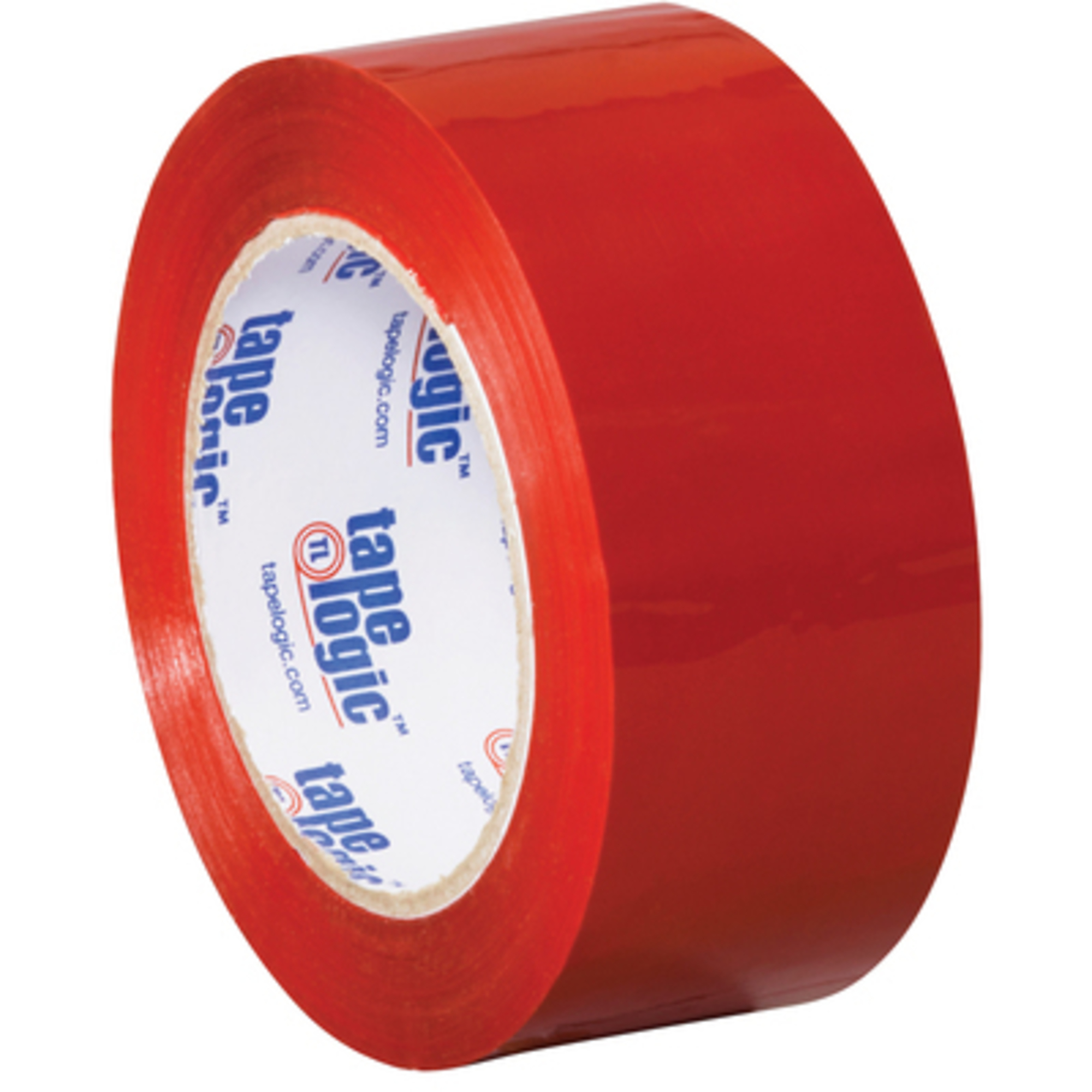 Stock Packaging Carton Sealing Tape — 2in. x 110 Yds., Red, 18 Rolls, Model# T90222R18PK